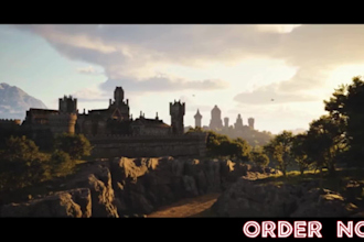 design medieval fantasy rpg 3d game environment and level design