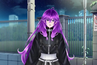 design chibi vtuber model 3d vtuber model live2d rigging anime avatar vtuber