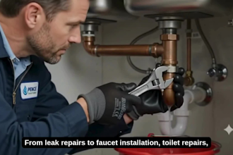 create an amazing plumbing or plumber promotional video ads