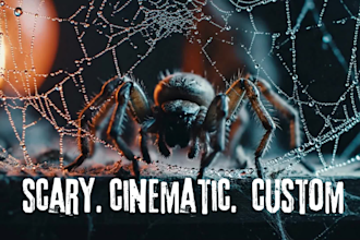 create a cinematic ai halloween promo or invitation video