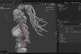fix, convert, rig 3d character in maya or blender for animation, unreal or unity