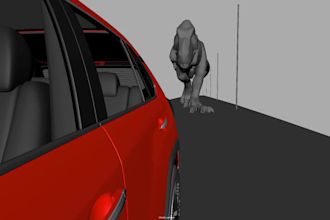add cgi animal to footage, cgi and vfx effects, cgi video editing compositing