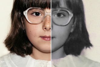 urgently colorize old damage photo, fix blurry picture, and image restoration