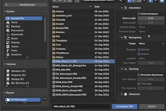 create stylized 3d character model with rig for games, animation, and rendering