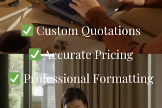 create professional quotations, invoice and price lists in excel