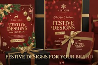 create ai christmas video ads and festive product commercials