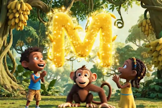 3d realistic animation, 3d kid animation, children storytelling, animated video