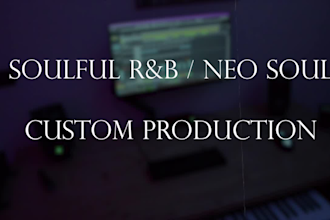 produce a soulful rnb and neo soul track tailored to your style