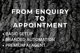 appointment booking ai booking agent booking system lead qualification service