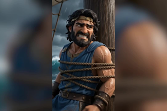 create a custom ai animated cartoon character video