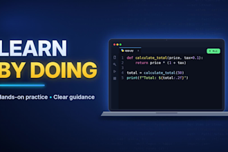 be your python tutor and teach python ai, coding lessons