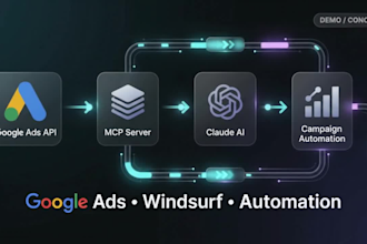 connect windsurf claude ai to google ads with mcp  build ai campaign automation