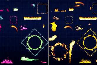 create any pixel art animation effects, vfx, spells, fire, explosion for games