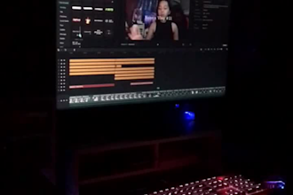 do professional video editing for any of your projects