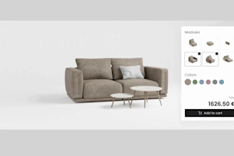 design 3d product configurator or 3d website using threejs, verge3d, webgl
