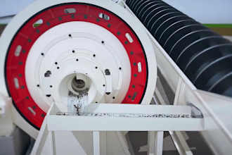 create 3d mineral processing, plant mining process and machinery animation video
