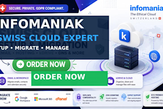 set up, migrate, and configure your infomaniak hosting and email