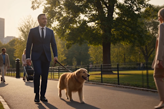 make a high quality, super realistic ai commercial