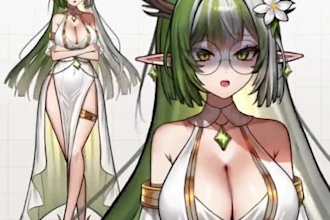 design custom anime live2d vtuber model, pro live 2d rigging for vtube studio