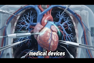 create 2d 3d medical video, anatomy explainer video surgery animation