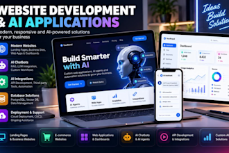 build ai agents and workflows, websites, advertisement videos
