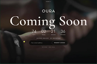 design coming soon, prelaunch shopify landing page, shopify sales page design