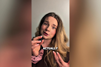 create selfie style, spokeperson and mom ugc tiktok videos and instragram reels