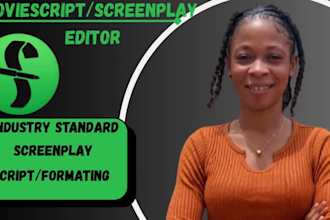 do script editing, format your screenplay movie script editor