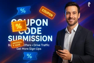 submit coupon codes manually to 150 websites coupon code submissions