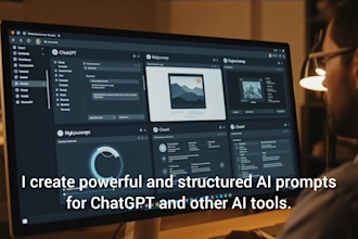 create custom ai prompts and optimize prompts for better results