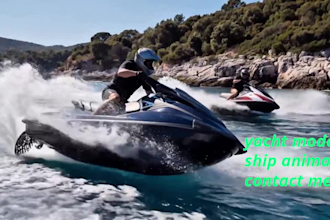 3d boat design model interior warship yacht animation US military ship 3d print