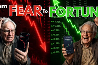 design high CTR finance thumbnail