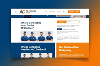 design a high converting elementor landing page or squeeze page