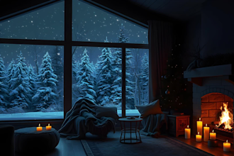 create cozy rain animation videos for relaxation