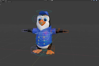 create mascot character rive animation, UI, web animation, saas app animations