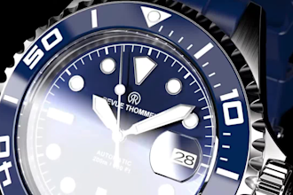 do 3d watch animation, watch design, 3d watch model, watch animation and render