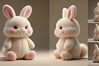 design a custom plush toy mascot character for your brand or merchandise