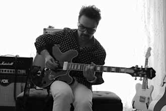 teach you acoustic, electric, and beautiful fingerstyle guitar
