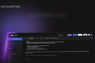 create a motion graphics saas video