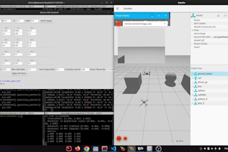 develop a ros2 drone simulation with pid control in gazebo