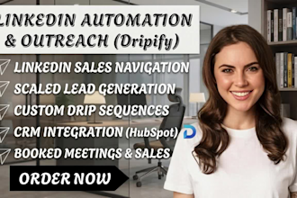 scale linkedin outreach automation with dripify for b2b leads and sales closer