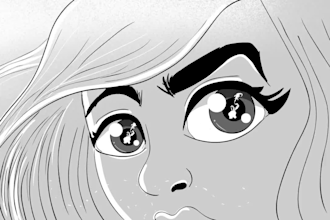 make 2d hand drawn frame by frame animation in pencil sketch