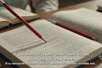 professionally edit and proofread your book for clarity flow and readability