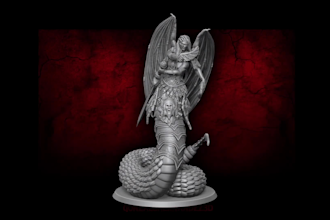 sculpt a custom 3d printable miniature in zbrush