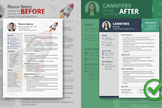 resume, cover letter and linkedin
