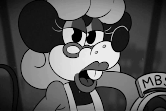 do cartoon video 2d character animation retro rubber hose 2d cartoon animation