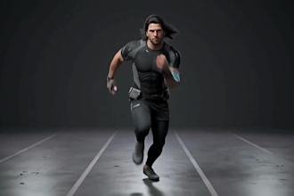 3d character modeling for games and animation 3d model for unity unreal engine