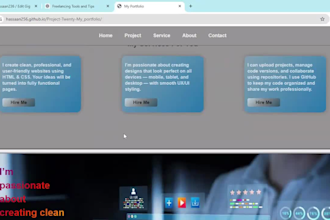 design responsive website using HTML CSS  tailwind