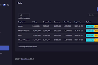 build a custom laravel HR management system