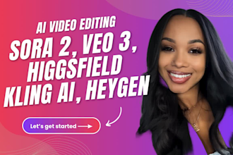 create cinematic higgsfield ai video product ads higgs field veo 3 kling sora 2